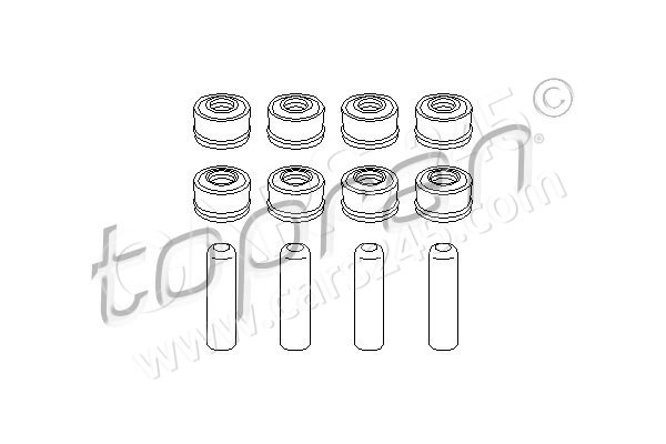 Seal Set, valve stem TOPRAN 401123