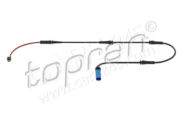 Sensor, brake pad wear TOPRAN 638956