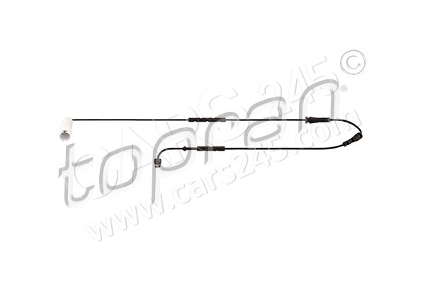 Sensor, brake pad wear TOPRAN 502943
