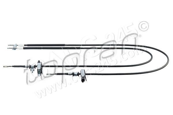 Cable Pull, parking brake TOPRAN 302066