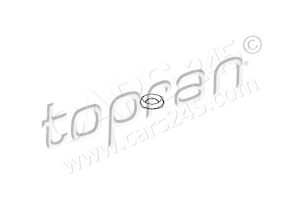 Heat Shield, injection system TOPRAN 206012