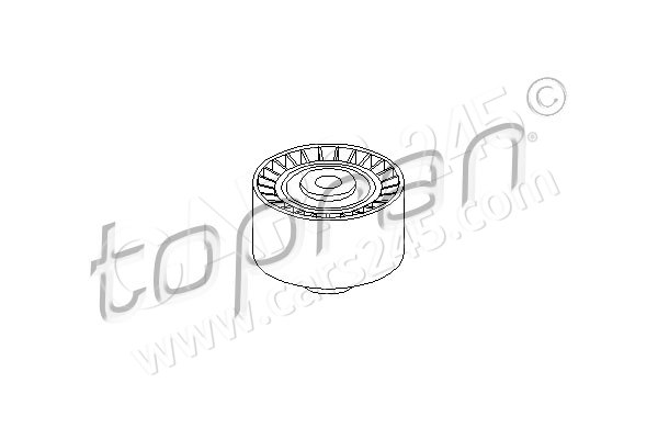 Deflection/Guide Pulley, timing belt TOPRAN 720139