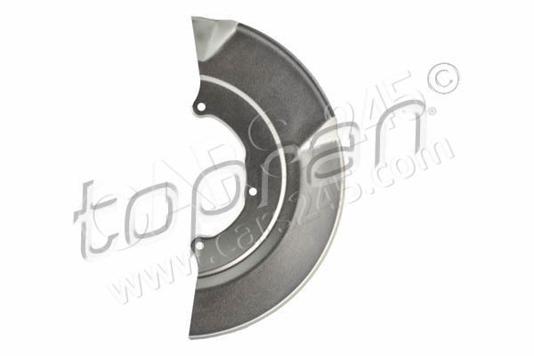 Splash Panel, brake disc TOPRAN 116838