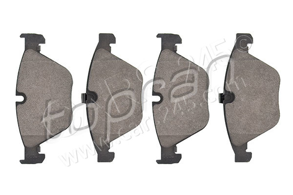 Brake Pad Set, disc brake TOPRAN 500793