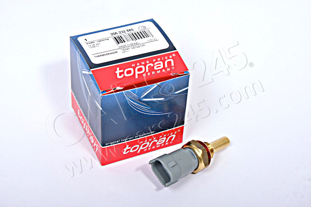 Sensor, coolant temperature TOPRAN 206232 3