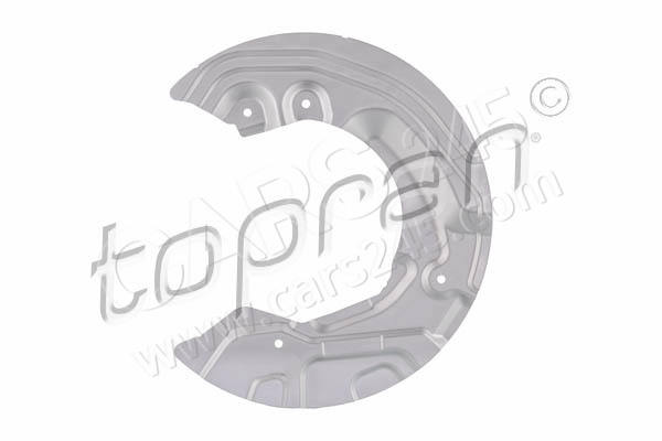 Splash Panel, brake disc TOPRAN 503000