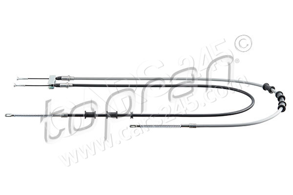 Cable Pull, parking brake TOPRAN 207986