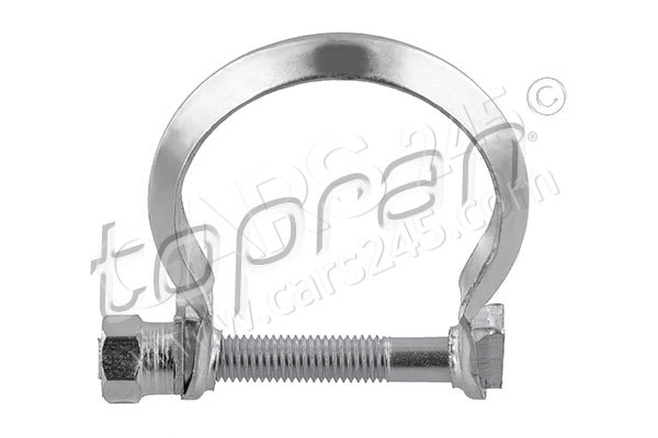 Pipe Connector, exhaust system TOPRAN 722343