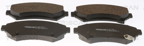 Brake Pad Set, disc brake TRISCAN 811024014