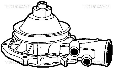 Water Pump, engine cooling TRISCAN 860024895 2