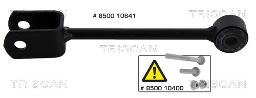 Link/Coupling Rod, stabiliser bar TRISCAN 850010641