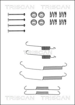 Accessory Kit, brake shoes TRISCAN 8105102243