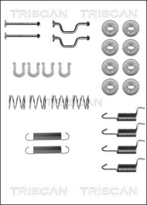 Accessory Kit, parking brake shoes TRISCAN 8105132589