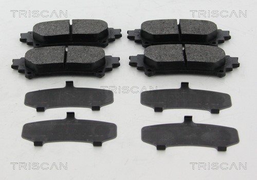 Brake Pad Set, disc brake TRISCAN 811013116