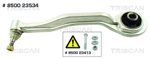 Control/Trailing Arm, wheel suspension TRISCAN 850023534