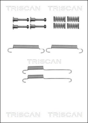 Accessory Kit, parking brake shoes TRISCAN 8105802002