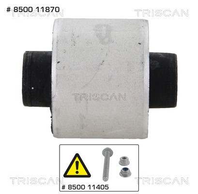 Mounting, control/trailing arm TRISCAN 850011870