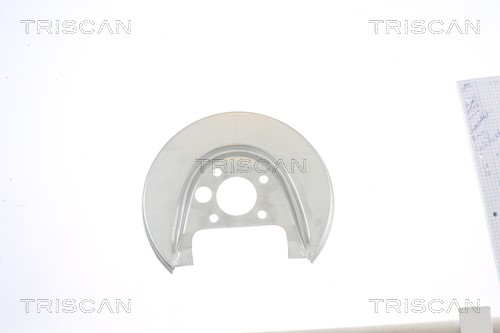 Splash Panel, brake disc TRISCAN 812529209