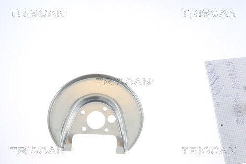 Splash Panel, brake disc TRISCAN 812529209 2