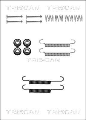 Accessory Kit, parking brake shoes TRISCAN 8105182006