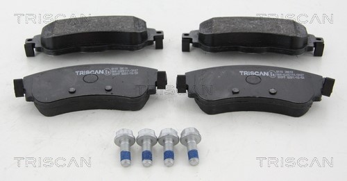 Brake Pad Set, disc brake TRISCAN 811038010