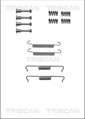 Accessory Kit, parking brake shoes TRISCAN 8105102602