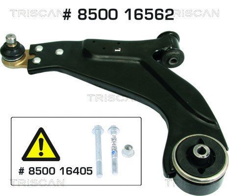 Control/Trailing Arm, wheel suspension TRISCAN 850016562