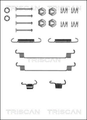 Accessory Kit, brake shoes TRISCAN 8105252519