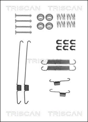 Accessory Kit, brake shoes TRISCAN 8105102614