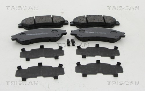 Brake Pad Set, disc brake TRISCAN 811069981