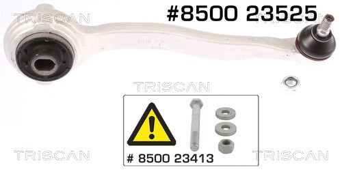 Control/Trailing Arm, wheel suspension TRISCAN 850023525
