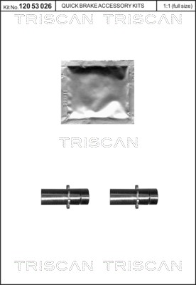 Adjuster, braking system TRISCAN 8105102640