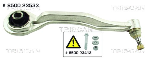 Control/Trailing Arm, wheel suspension TRISCAN 850023533