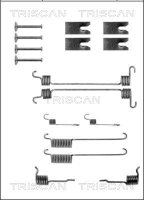 Accessory Kit, brake shoes TRISCAN 8105162585