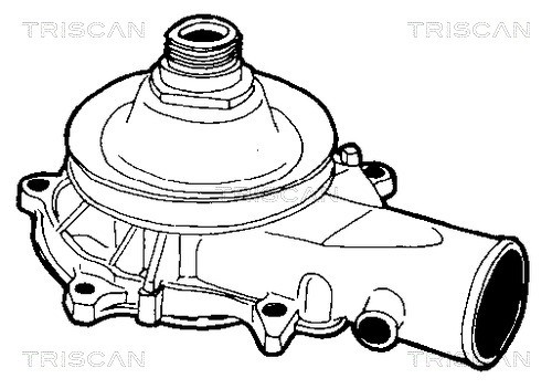 Water Pump, engine cooling TRISCAN 860024049 2