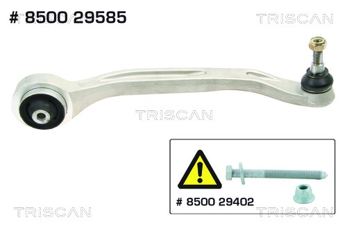 Control/Trailing Arm, wheel suspension TRISCAN 850029585