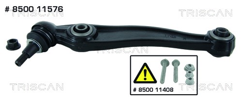 Control/Trailing Arm, wheel suspension TRISCAN 850011576
