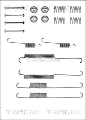 Accessory Kit, brake shoes TRISCAN 8105102508