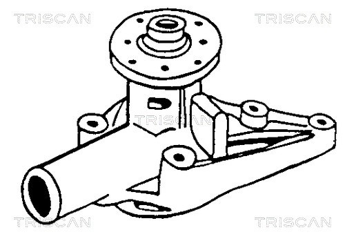 Water Pump, engine cooling TRISCAN 860010218 2