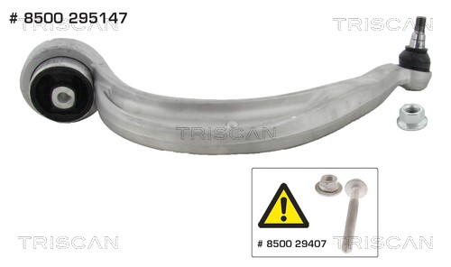 Control/Trailing Arm, wheel suspension TRISCAN 8500295147