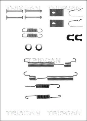 Accessory Kit, brake shoes TRISCAN 8105102521