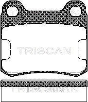 Brake Pad Set, disc brake TRISCAN 811023995