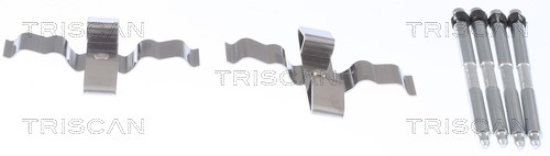 Accessory Kit, disc brake pad TRISCAN 8105111631