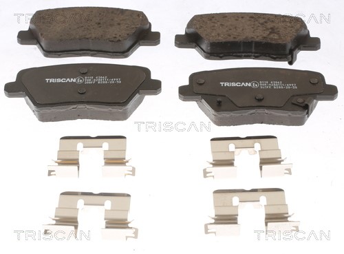 Brake Pad Set, disc brake TRISCAN 811043062