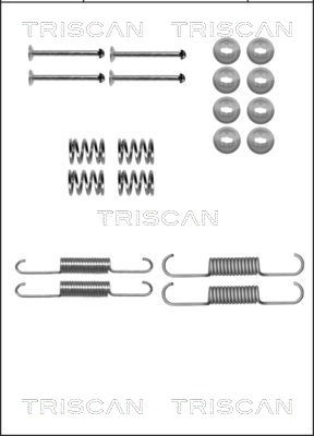 Accessory Kit, parking brake shoes TRISCAN 8105432007