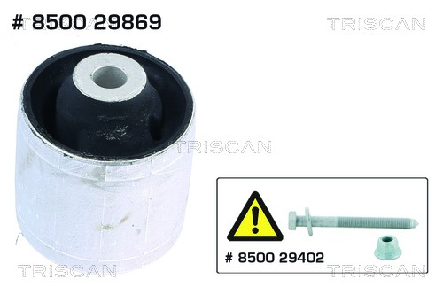 Mounting, control/trailing arm TRISCAN 850029869