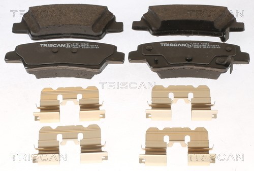 Brake Pad Set, disc brake TRISCAN 811043063