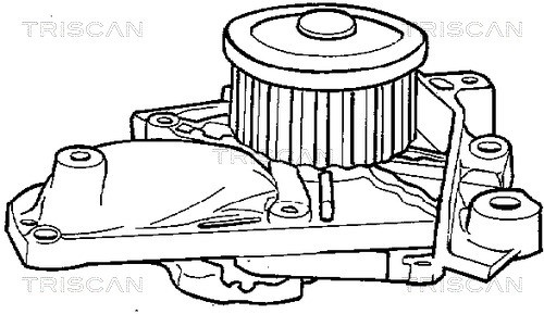 Water Pump, engine cooling TRISCAN 860013990 2