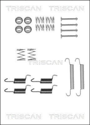 Accessory Kit, parking brake shoes TRISCAN 8105432588