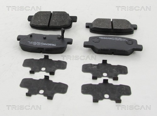 Brake Pad Set, disc brake TRISCAN 811010601